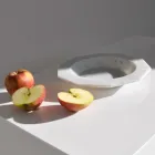 Satin Marble Soup Plate Made in Italy - Yutaro Viadurini