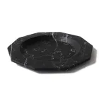 Flat Plate in Satin Marble Various Finishes Italian Luxury Design - Rhodium Viadurini