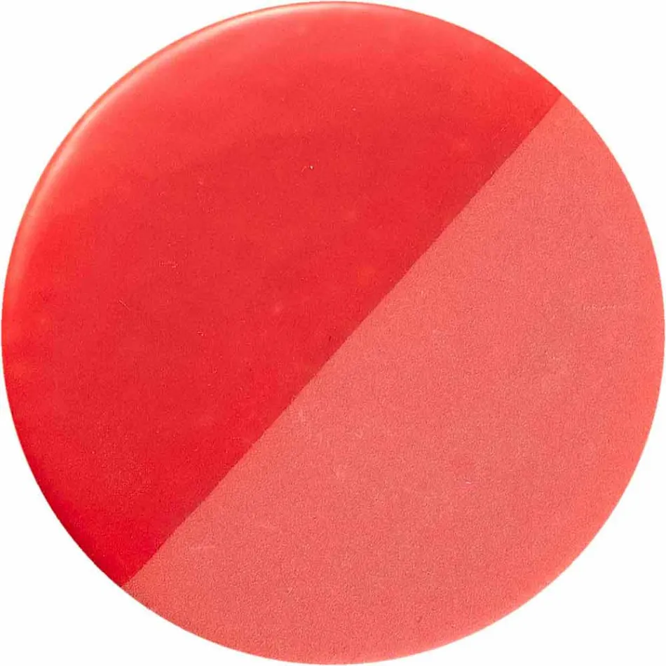 Circular Ceiling Light in Colored Ceramic Made in Italy - Ferroluce Pi Viadurini