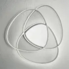 Ceiling Lamp LED Wall Lamp in Gold or Silver Finish Metal - Rosella Viadurini