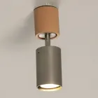 Artisan Ceiling Lamp in Ceramic and Metal Made in Italy - Toscot Match Viadurini