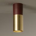 Artisan Ceiling Lamp in Ceramic and Brass Made in Italy - Toscot Match