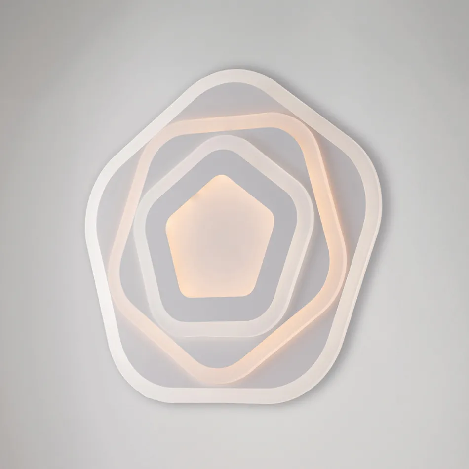 White LED Ceiling Light for Interior Lighting - Vega Viadurini