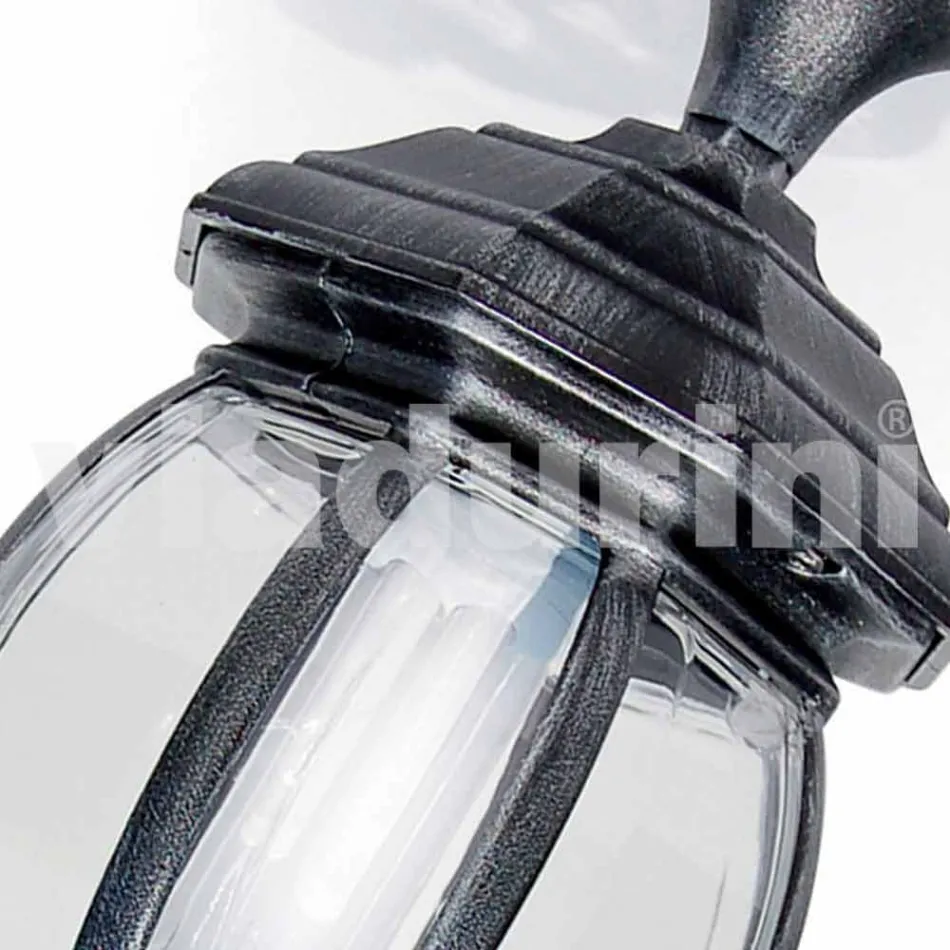 Outdoor ceiling lamp in die-cast aluminum made in Italy, Anika Viadurini