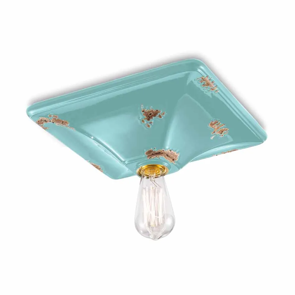 Ceiling fixture retro style ceramic Karen Ferroluce Viadurini