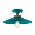 Ceiling lamp Design ceiling ceramic and brass Cecilia Viadurini