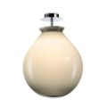 Large Shaded Glass and Metal Ceiling Light Made in Italy - Iride