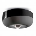 Modern Design Ceiling Light in Colored Ceramic Made in Italy - Bellota
