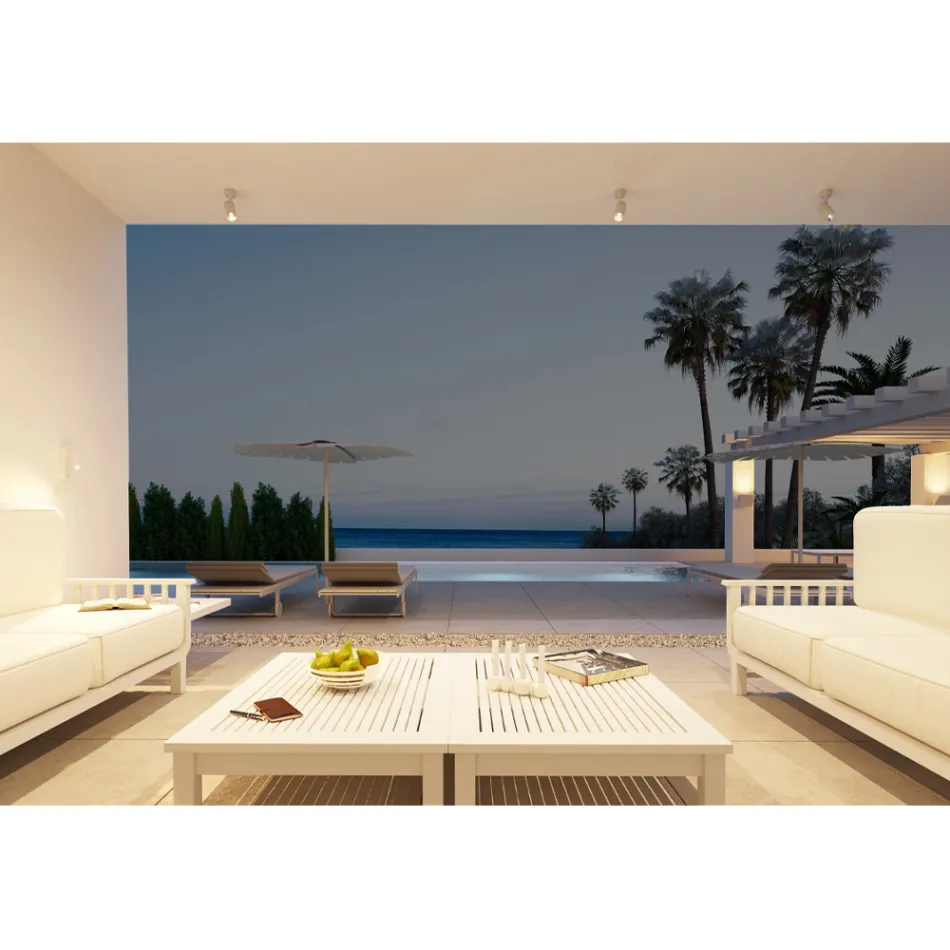 Adjustable Spotlight Ceiling Light in White or Black Aluminum 4 Pieces - Lazzaro Viadurini