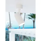 Adjustable Spotlight Ceiling Light in White or Black Aluminum 4 Pieces - Lazzaro Viadurini