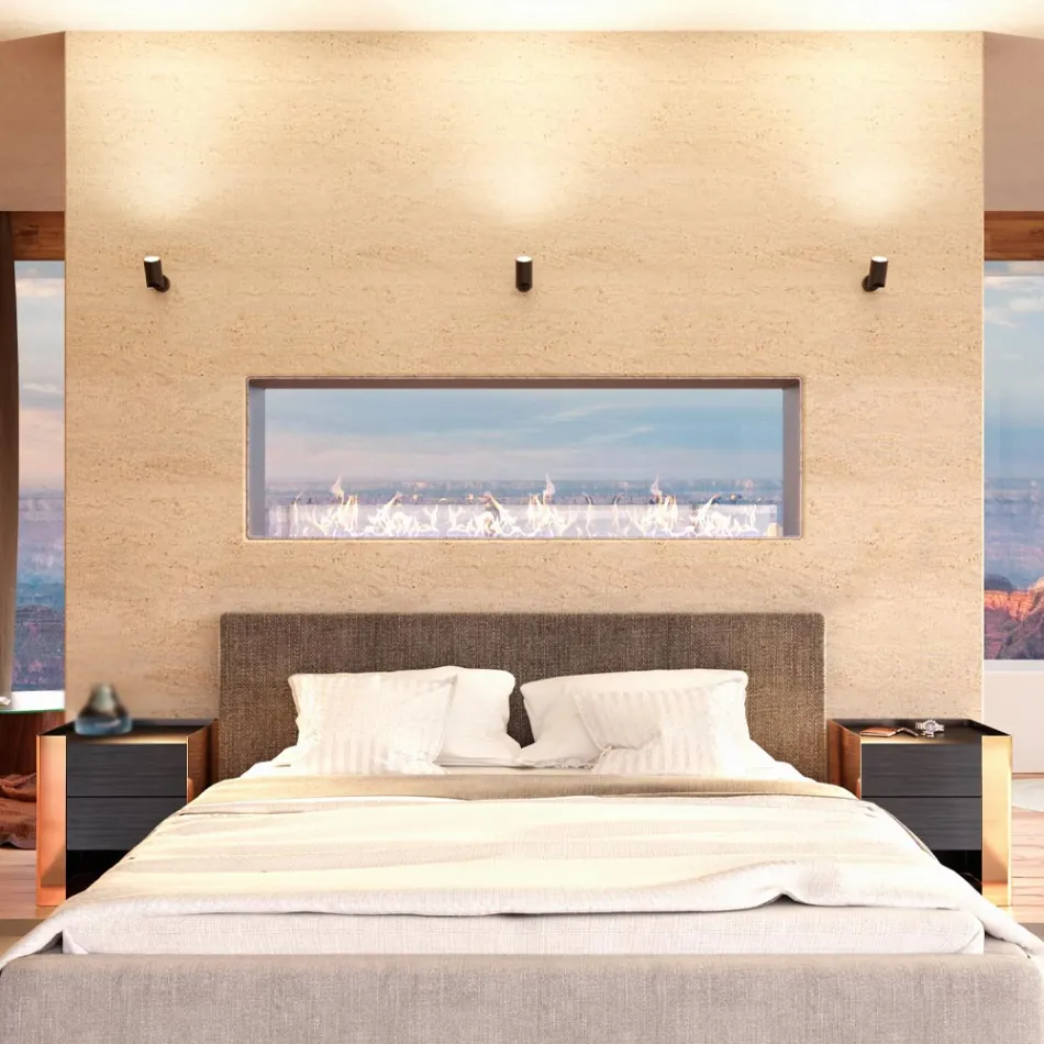 Adjustable Spotlight Ceiling Light in White or Black Aluminum 4 Pieces - Lazzaro Viadurini