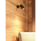 Adjustable Spotlight Ceiling Light in White or Black Aluminum 4 Pieces - Lazzaro Viadurini