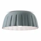 Vintage Design Ceramic Ceiling Light Made in Italy - Ferroluce Madame Grès Viadurini