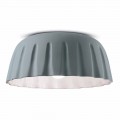 Vintage Design Ceramic Ceiling Light Made in Italy - Ferroluce Madame Grès