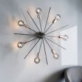 Iron Ceiling Lamp Available in Various Sizes Made in Italy - Netherlands