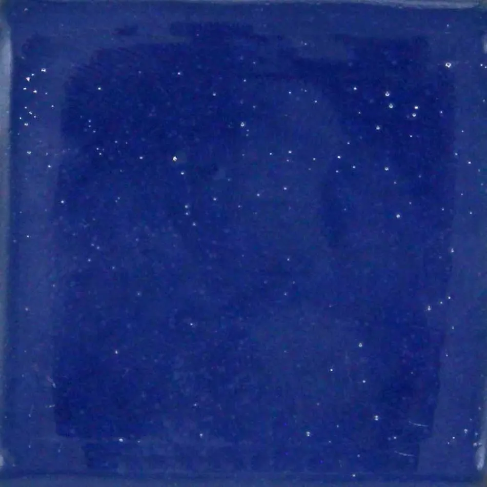 Ceiling lamp in Tuscan majolica and brass, 30 cm, Rossi - Toscot Viadurini