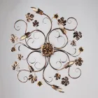 Italian-made chrome LED ceiling light for modern spaces – Fiore Viadurini