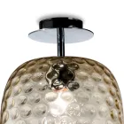 Ceiling Light in Blown Glass, Cased or Transparent, Made in Italy - Calima Viadurini