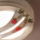 Ceiling or Wall Lamp for Outdoor in Hand Painted Aluminum - Brindisi Viadurini