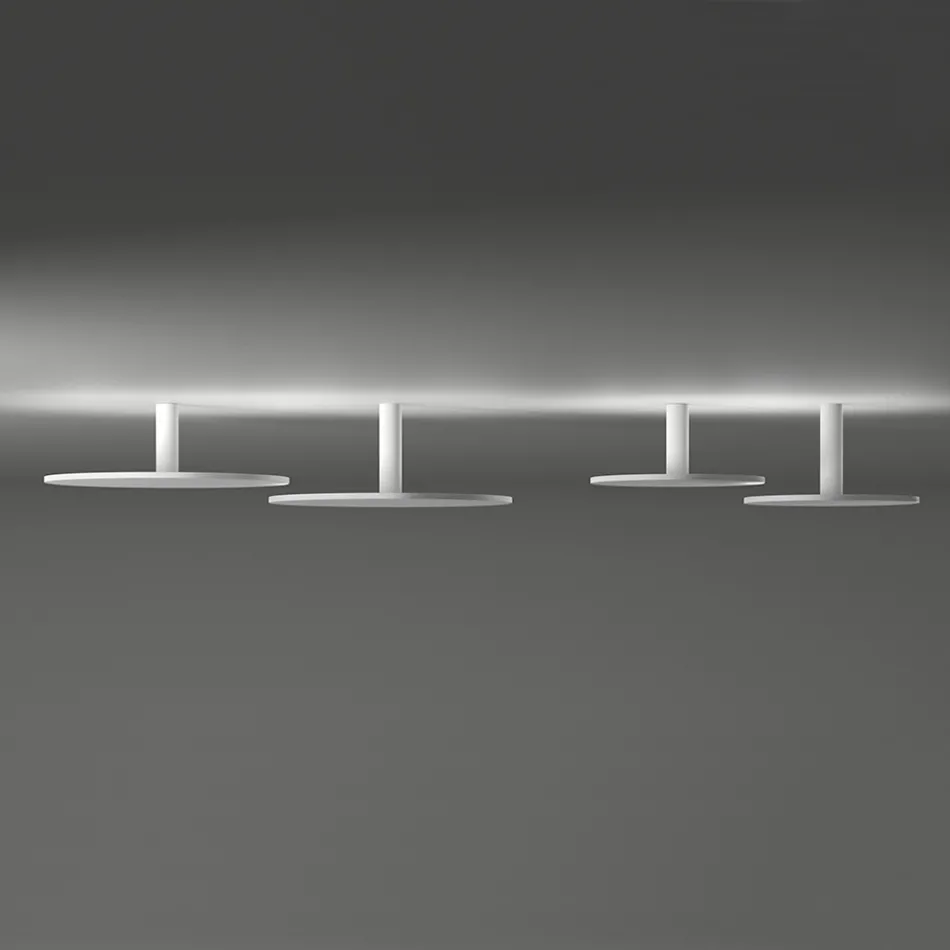 Ceiling Light Made of Metal in Various Finishes and Sizes - Lumi Viadurini