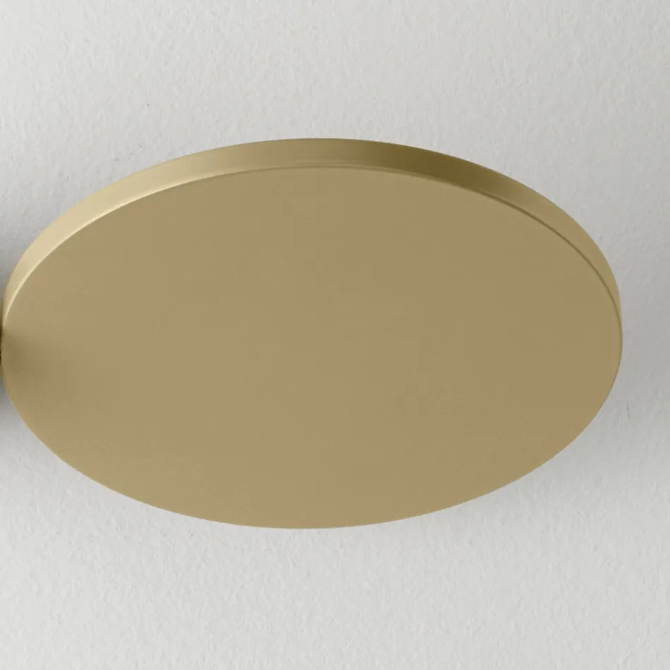 Ceiling Light Made of Metal in Various Finishes and Sizes - Lumi Viadurini