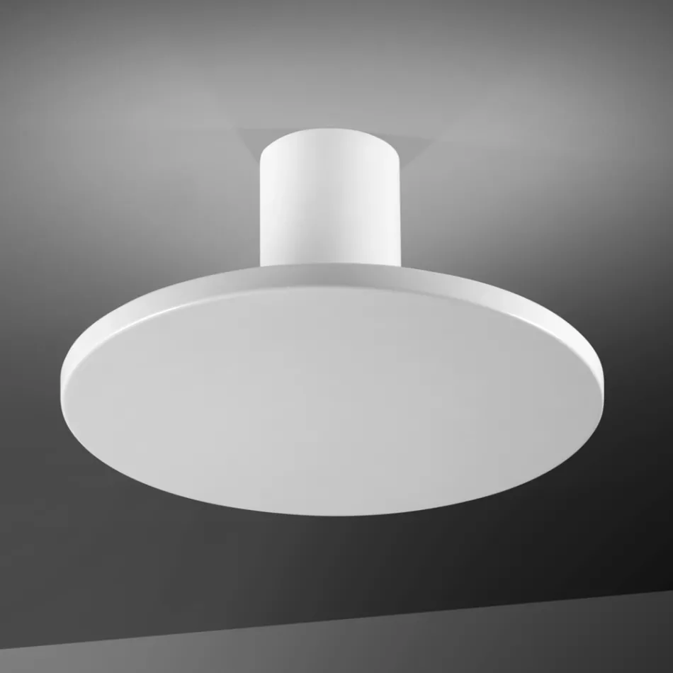 Ceiling Light Made of Metal in Various Finishes and Sizes - Lights Viadurini