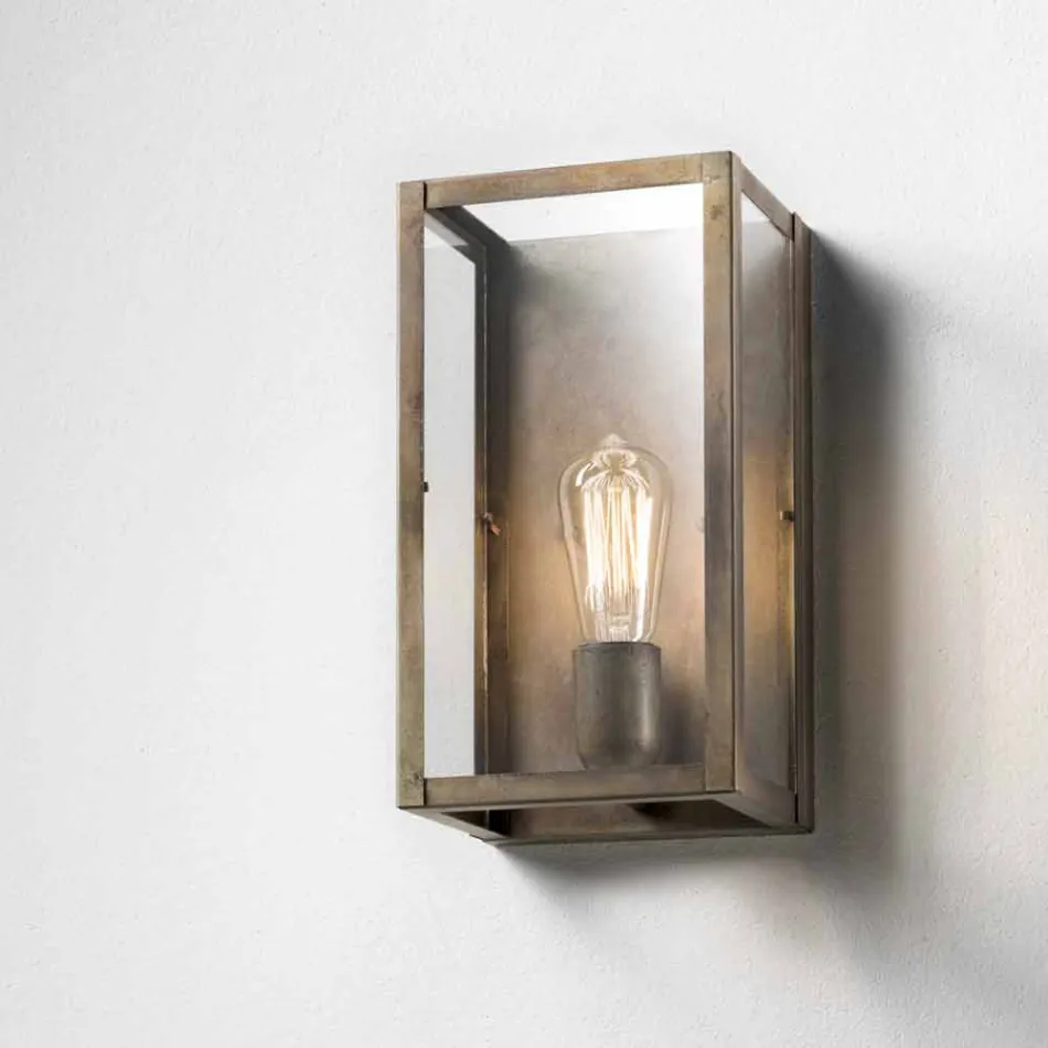 Ceiling light industrial style vintage iron London Il Fanale Viadurini