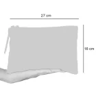 Artistic Hand Printed Clutch Bag, Unique Piece in Cotton, 2 Pieces - Viadurini by Marchi Viadurini