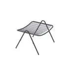 Garden Footstool with Galvanized Steel Structure Made in Italy - Elvia Viadurini
