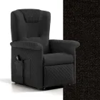Lift Chair with 2 Motors and Lift/Relax/Bed Functions Made in Italy - Giorgia Viadurini