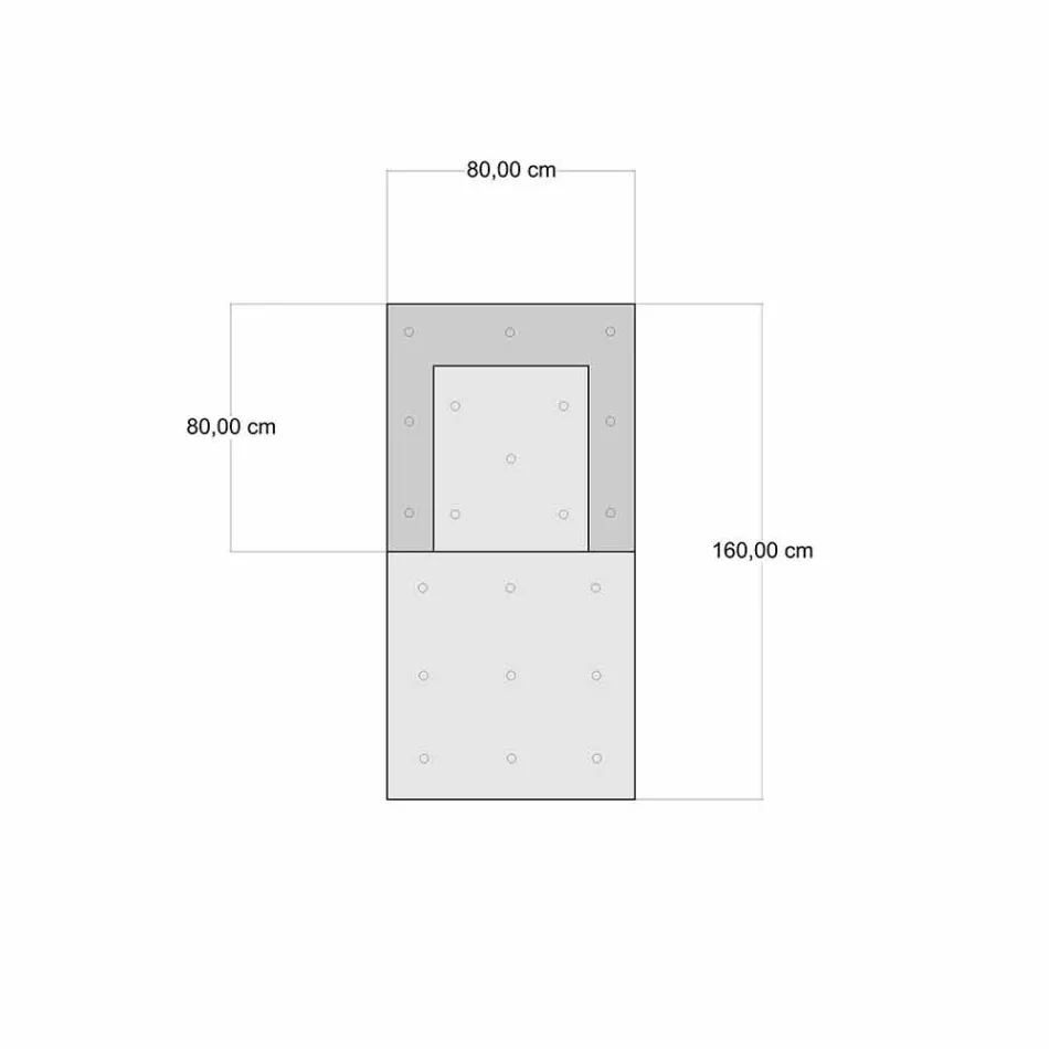 Ethnic Design Chaise Longue Armchair in Gray or Blue Velvet - Fiber Viadurini