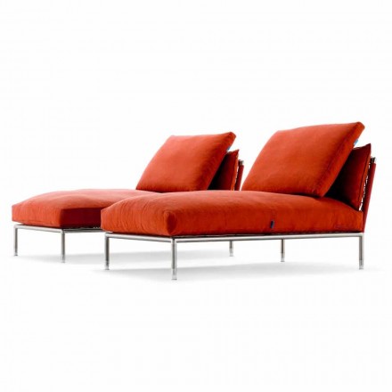 Modern Design Chaise Longue Armchair for Garden Made in Italy - Ontario1 Viadurini