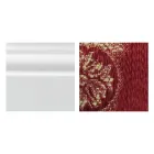 Armchair with Armrests and Structure in White Lacquered Wood Made in Italy - Cat Viadurini