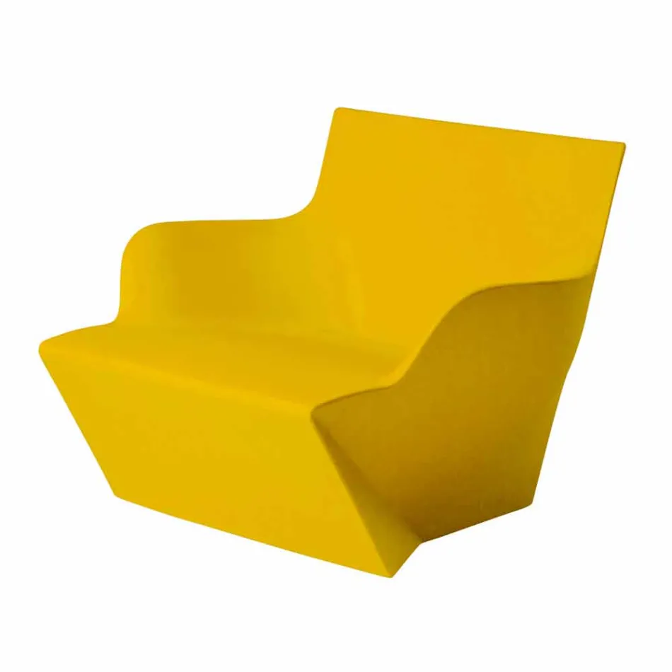 Armchair with armrests Slide Kami Modern design made in Italy Viadurini