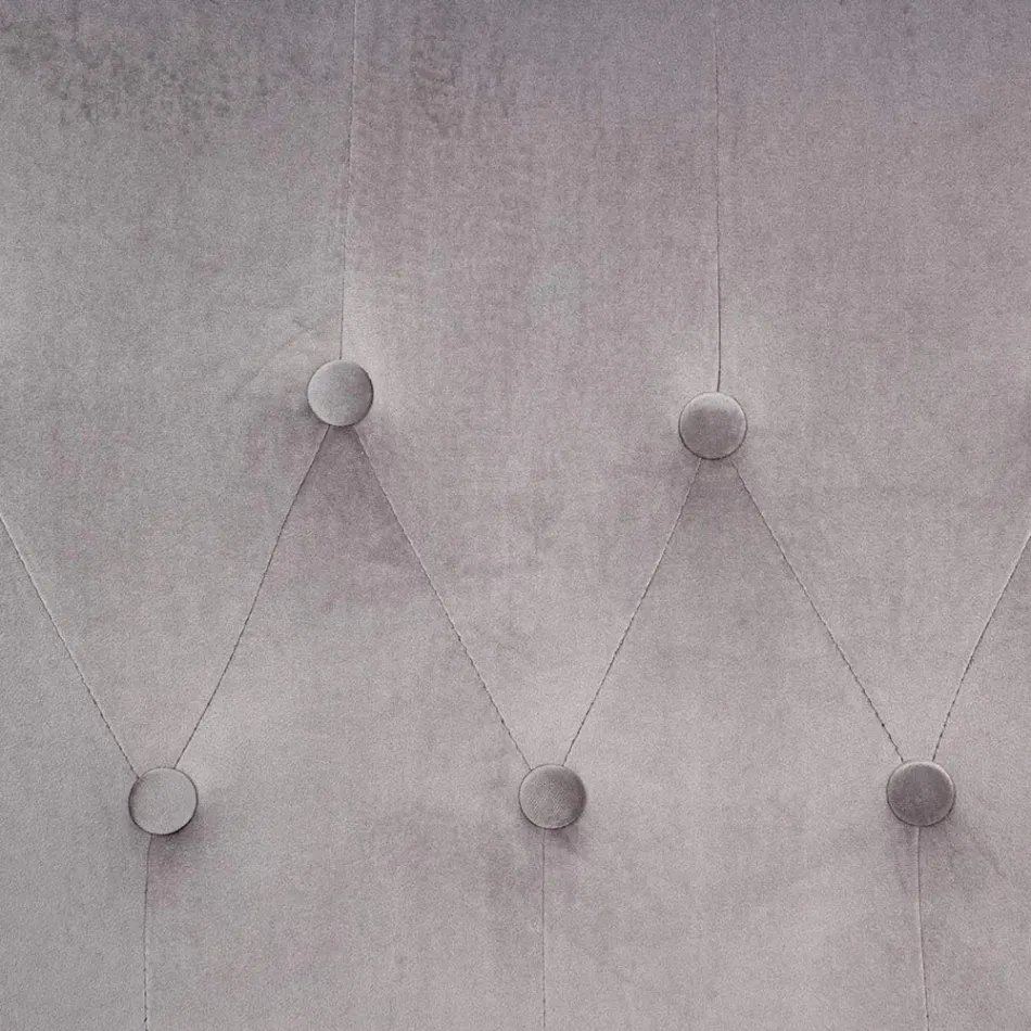 Armchair with Adjustable Structure in Chromed Steel and Velvet - Giulia Viadurini