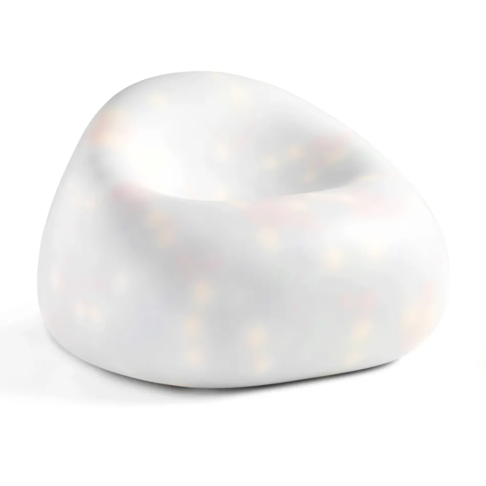 Design Outdoor Armchair in Colored Polyethylene Made in Italy - Ervin Viadurini