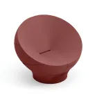 Outdoor Polyethylene Armchair Available in Various Colours - Towel Viadurini