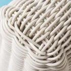 Outdoor Armchair in Woven Polyrattan - Charlie Viadurini