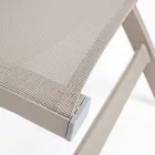 Reclining Outdoor Armchair with Aluminum Structure, Homemotion - Ursula Viadurini