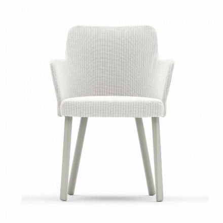 Design Varaschin Emma outdoor armchair in aluminum and fabric Viadurini