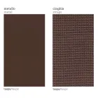 Garden Armchair with Fabric Seat and Aluminum Structure Made in Italy - Juliediv Viadurini