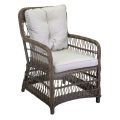 Garden Chair with Aluminum Frame Covered with Polyrattan - Puntina