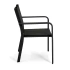 Garden Chair in Aluminum and Textilene with Different Finishes - Notebook Viadurini