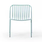 Stackable Metal Garden Armchair Made in Italy 2 Pieces - Simply Viadurini