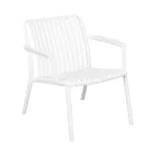 Polypropylene Garden Chair with Added Fiberglass - Mavren Viadurini