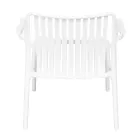 Polypropylene Garden Chair with Added Fiberglass - Mavren Viadurini