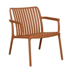 Polypropylene Garden Chair with Added Fiberglass - Mavren Viadurini