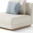 Fabric Garden Armchair Made in Italy - Rubik Viadurini