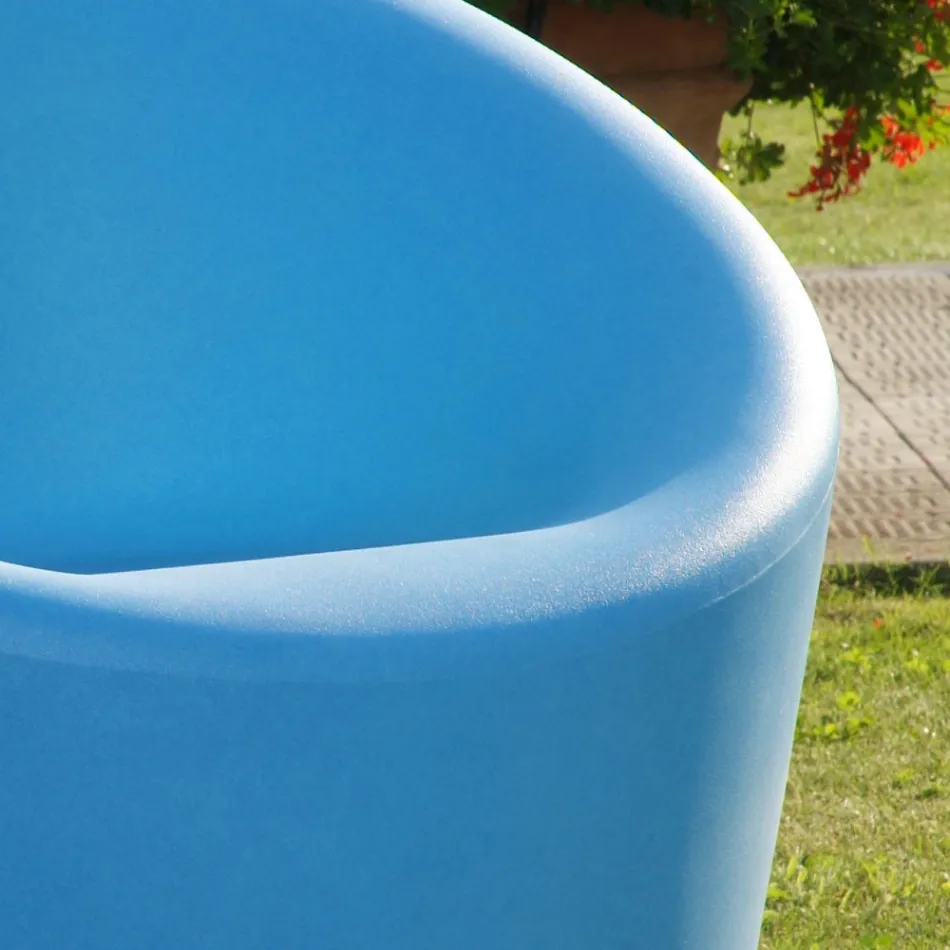 Garden Armchair in Fluo and Colored Polyethylene Made in Italy - Colores Viadurini