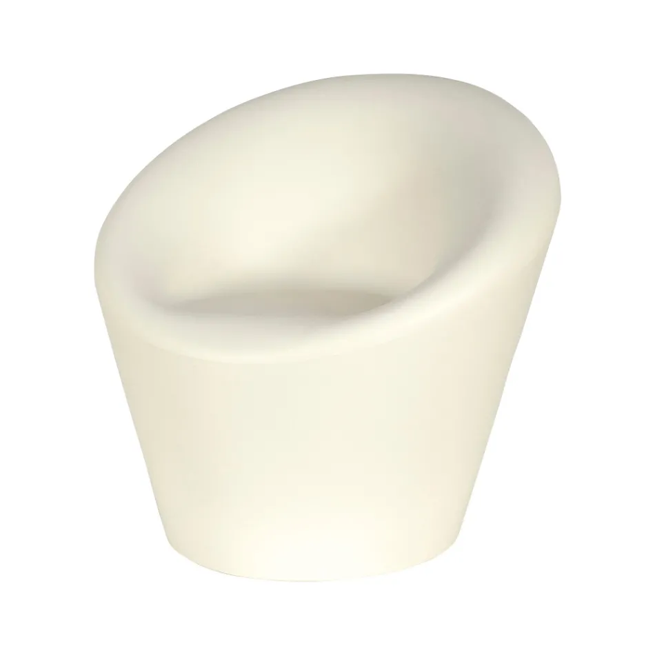 Garden Armchair in Fluo and Colored Polyethylene Made in Italy - Colores Viadurini